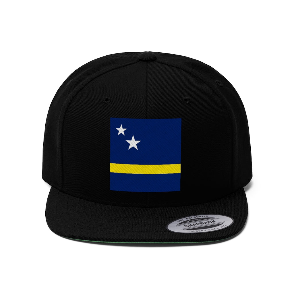 CURACAO Unisex Flat Bill Hat