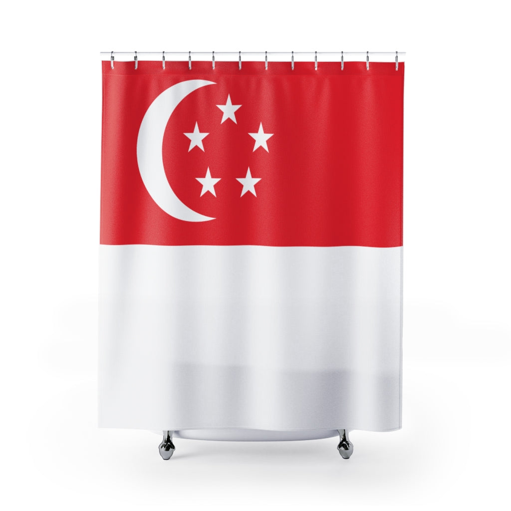 SINGAPORE Shower Curtains