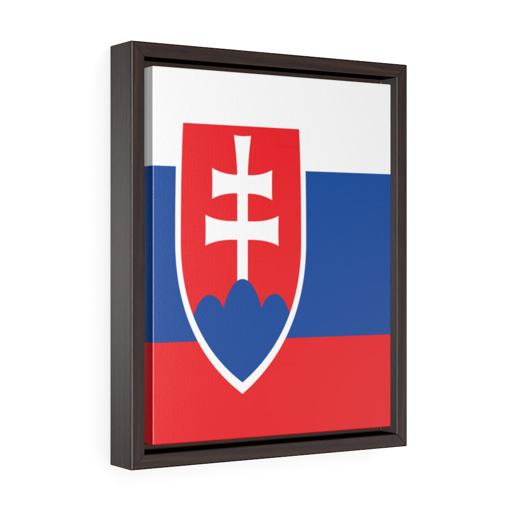 SLOVAKIA Vertical Framed Premium Gallery Wrap Canvas