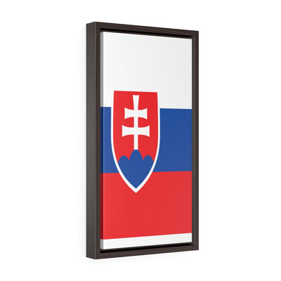 SLOVAKIA Vertical Framed Premium Gallery Wrap Canvas