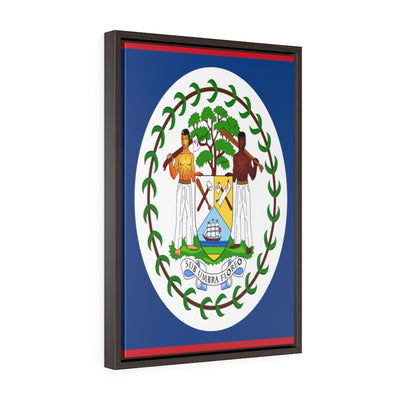 BELIZE Vertical Framed Premium Gallery Wrap Canvas