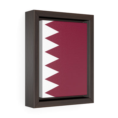 QATAR Vertical Framed Premium Gallery Wrap Canvas