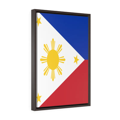 Philippines Vertical Framed Premium Gallery Wrap Canvas