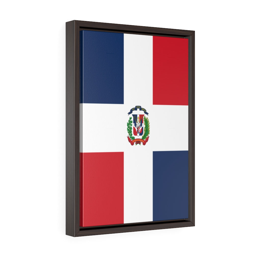 DOMINICAN REPUBLIC Vertical Framed Premium Gallery Wrap Canvas