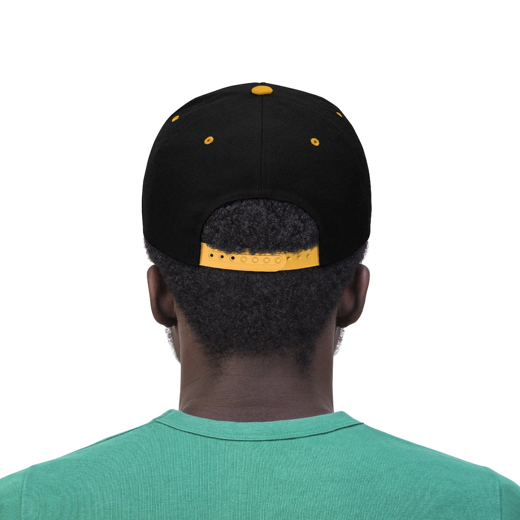 COTE D'IVOIRE Unisex Flat Bill Hat