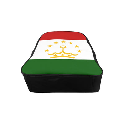 TAJIKISTAN FLAG School Backpack