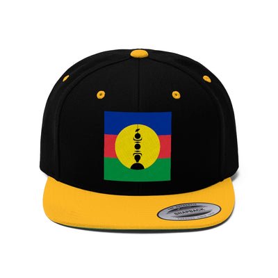 NEW CALEDONIA Unisex Flat Bill Hat