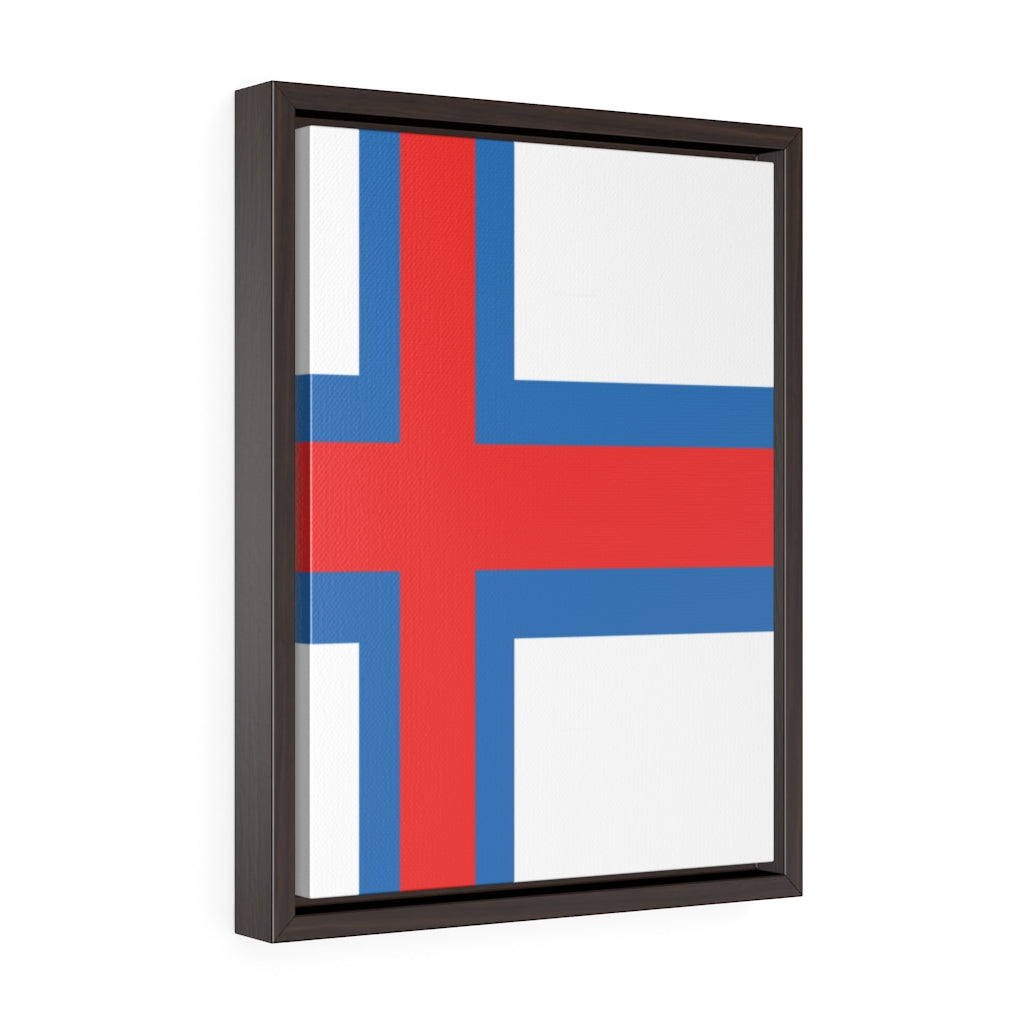 FAROE Vertical Framed Premium Gallery Wrap Canvas