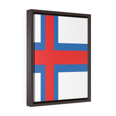 FAROE Vertical Framed Premium Gallery Wrap Canvas