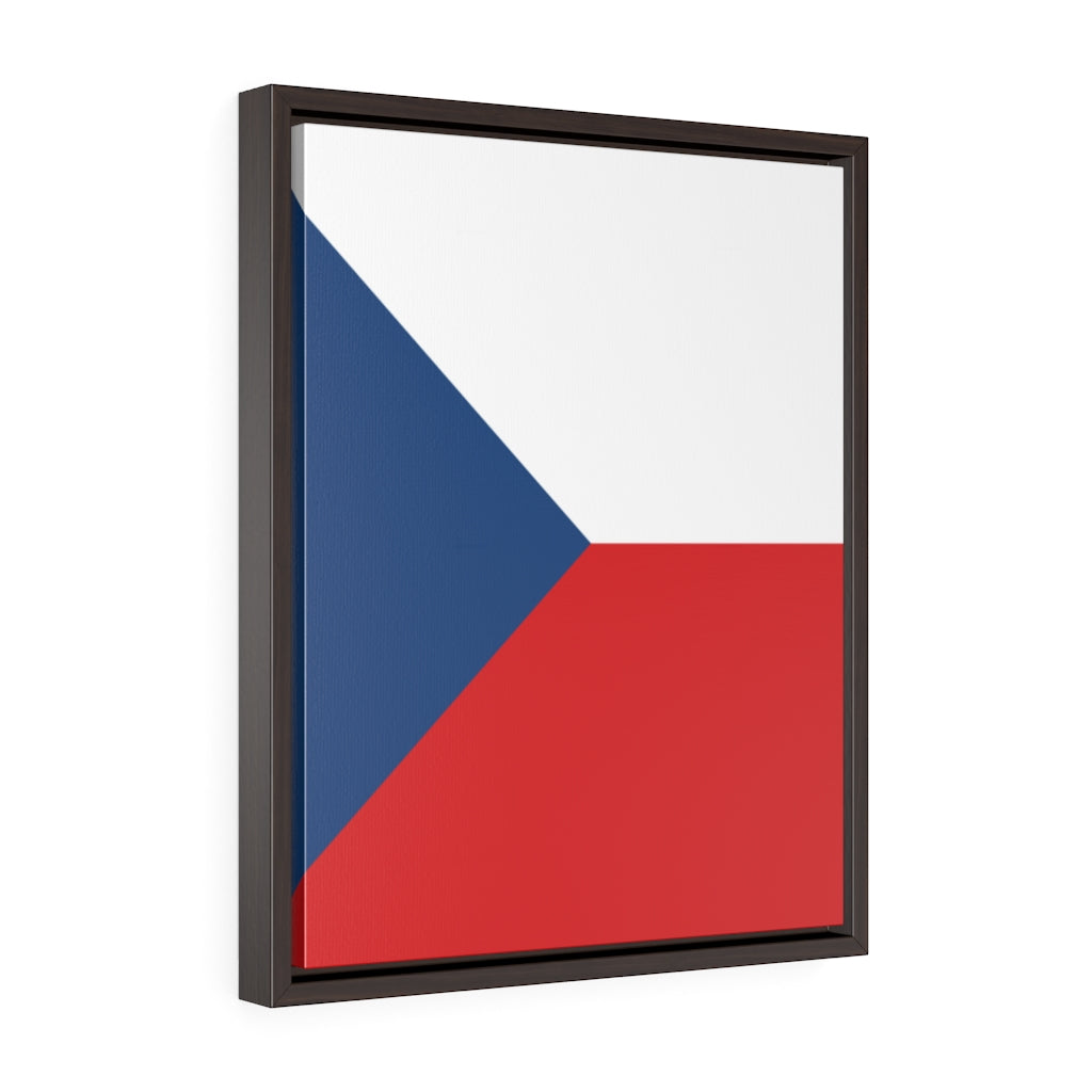 CZECH Vertical Framed Premium Gallery Wrap Canvas