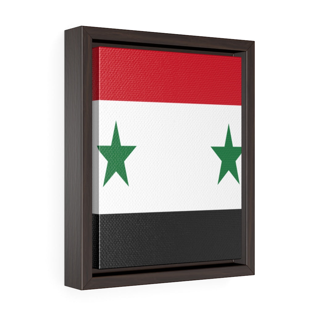 SYRIA Vertical Framed Premium Gallery Wrap Canvas