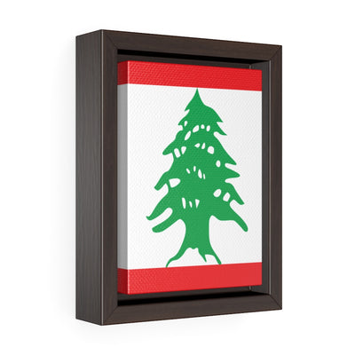 LEBANON Vertical Framed Premium Gallery Wrap Canvas