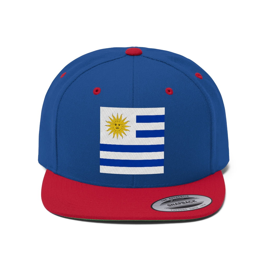 URUGUAY Unisex Flat Bill Hat