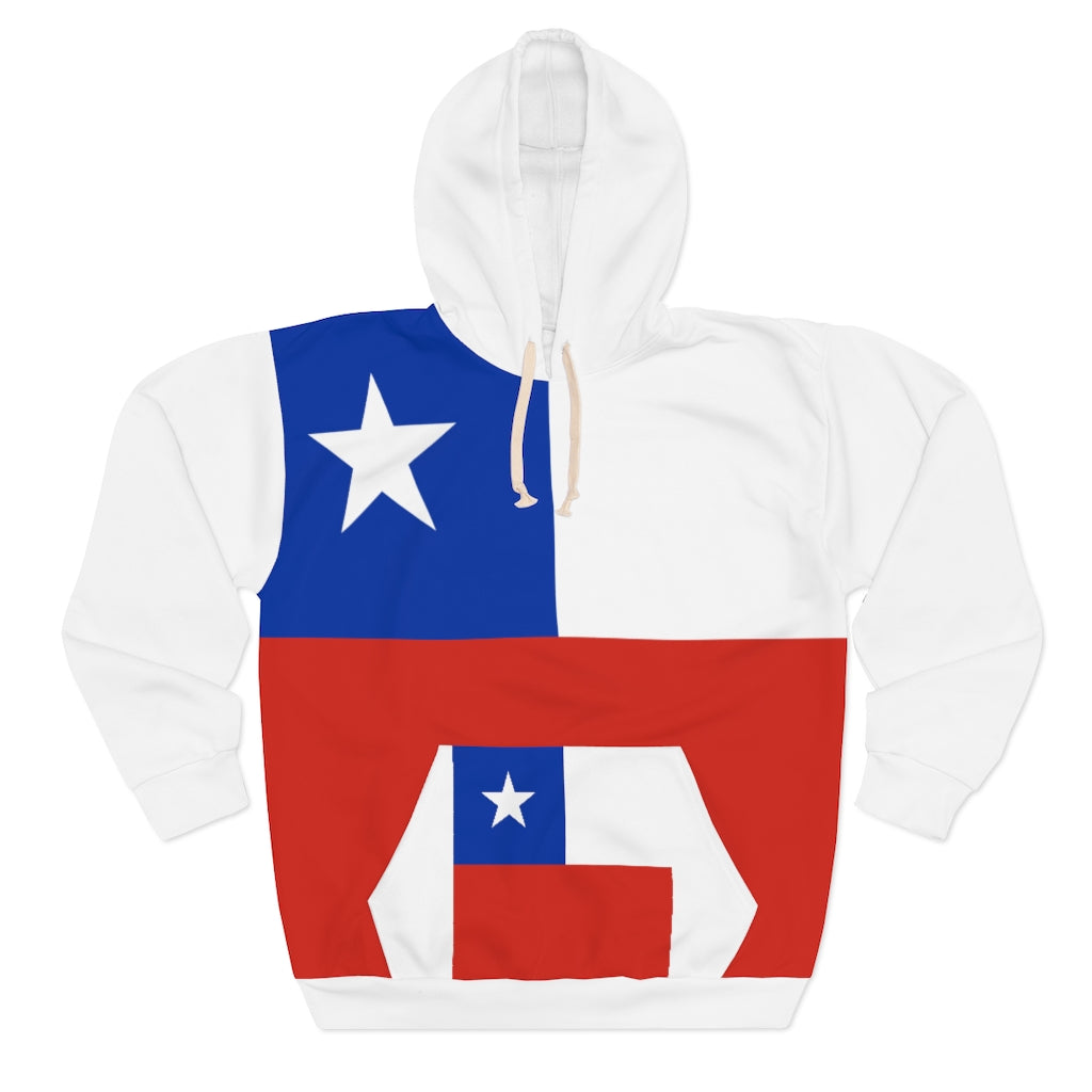 Chile AOP Unisex Pullover Hoodie