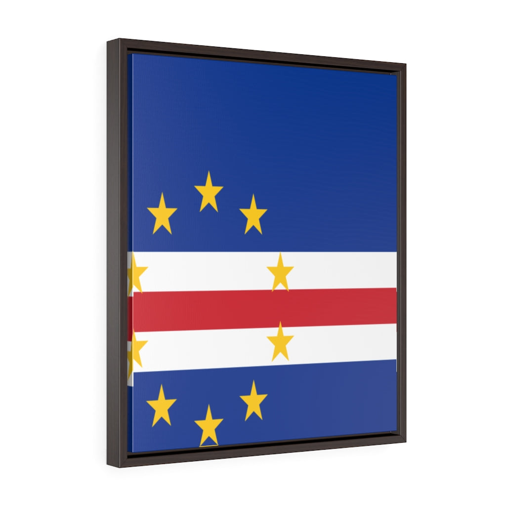 CAPE VERDE Vertical Framed Premium Gallery Wrap Canvas