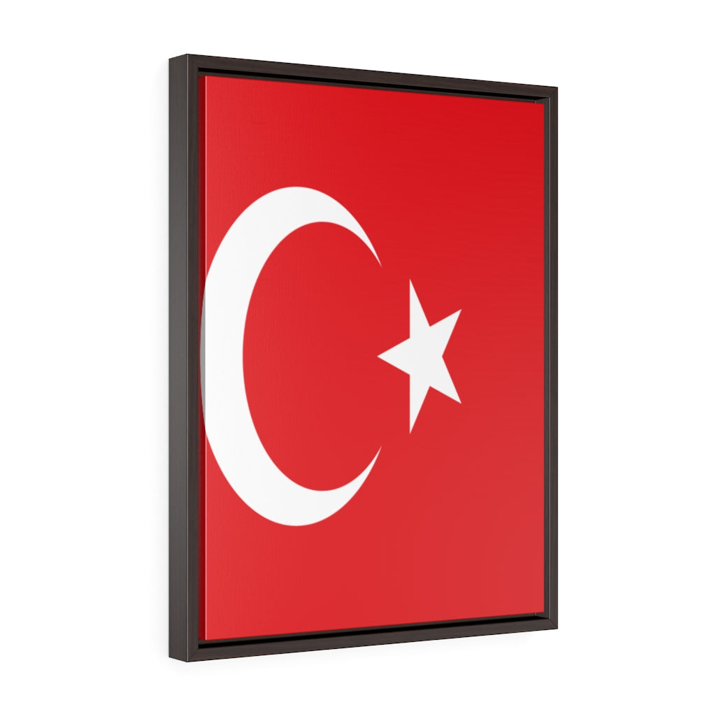 TURKEY Vertical Framed Premium Gallery Wrap Canvas