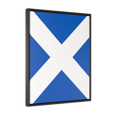 SCOTLAND Vertical Framed Premium Gallery Wrap Canvas