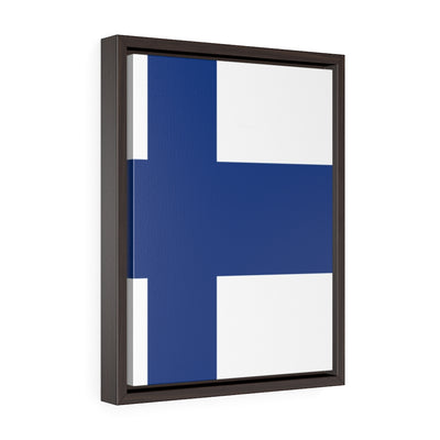 FINLAND Vertical Framed Premium Gallery Wrap Canvas