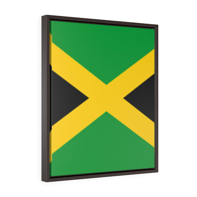 JAMAICA Vertical Framed Premium Gallery Wrap Canvas