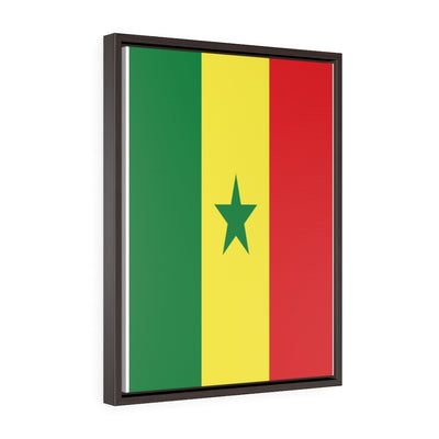 SENEGAL Vertical Framed Premium Gallery Wrap Canvas