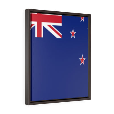 NEW ZEALAND Vertical Framed Premium Gallery Wrap Canvas