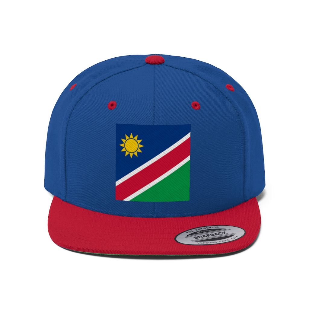 NAMIBIA Unisex Flat Bill Hat