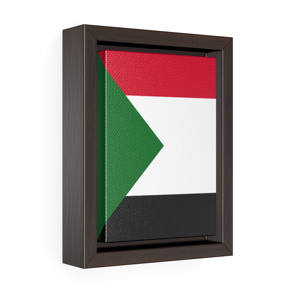 SUDAN Vertical Framed Premium Gallery Wrap Canvas