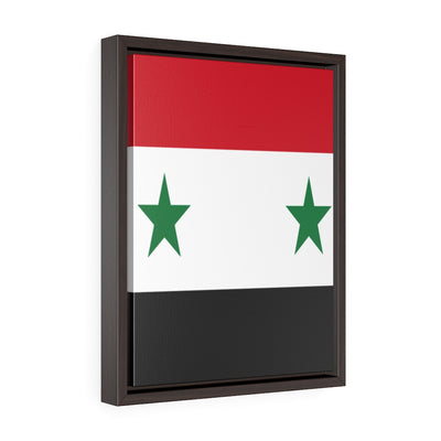 SYRIA Vertical Framed Premium Gallery Wrap Canvas