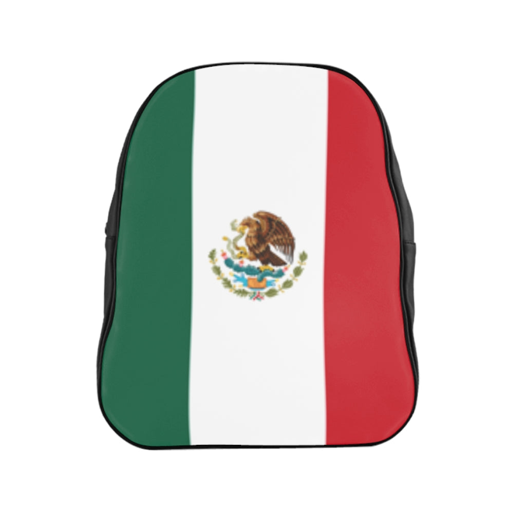 MEXICO FLAG School Backpack