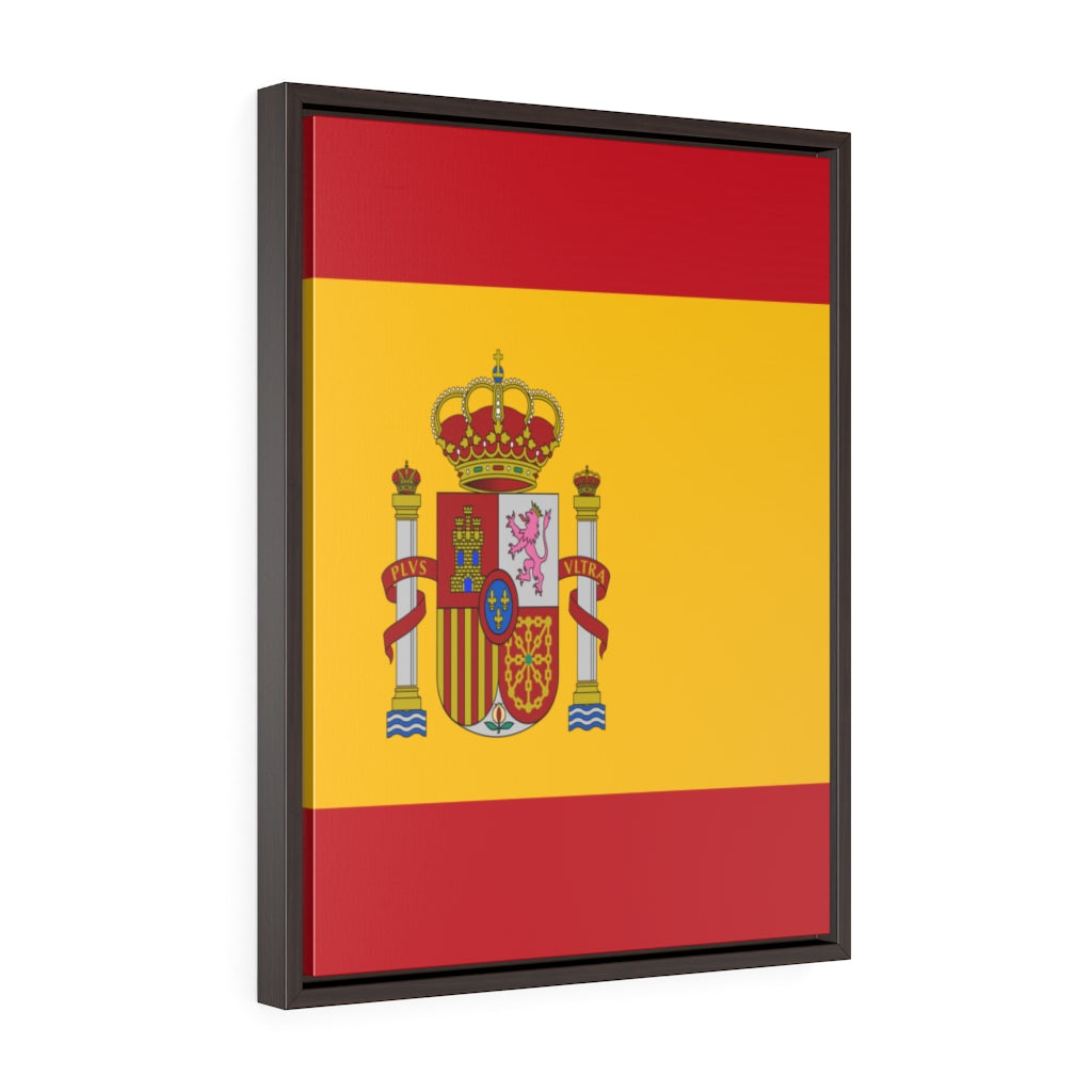 SPAIN Vertical Framed Premium Gallery Wrap Canvas