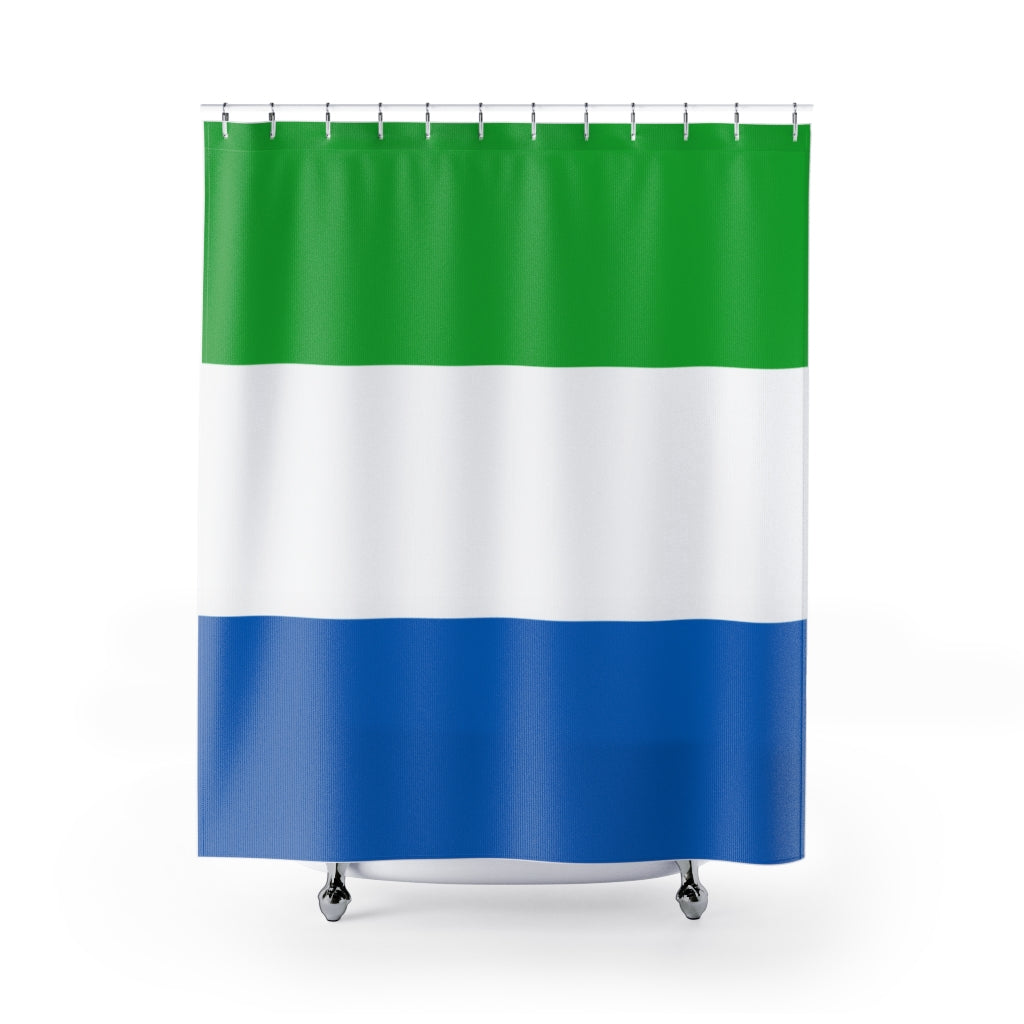 SIERRA LEONE Shower Curtains