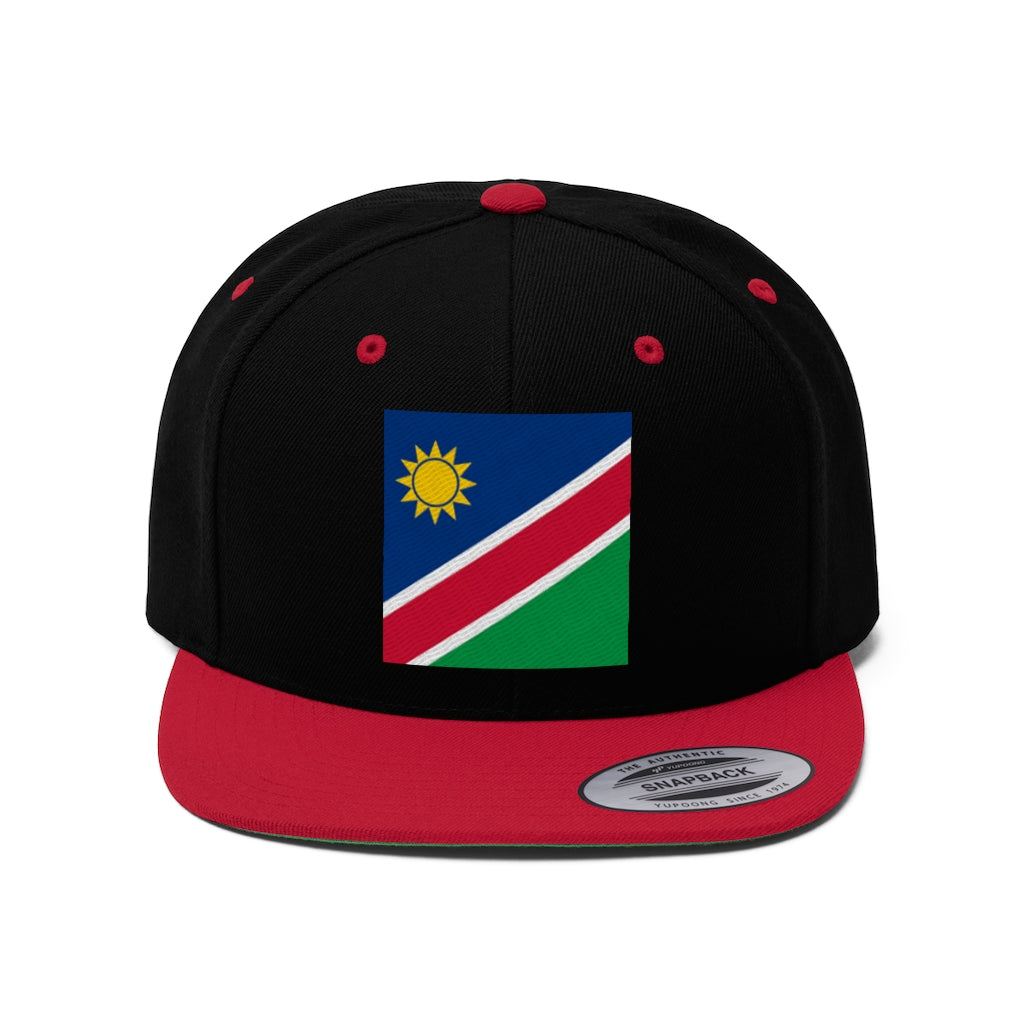 NAMIBIA Unisex Flat Bill Hat