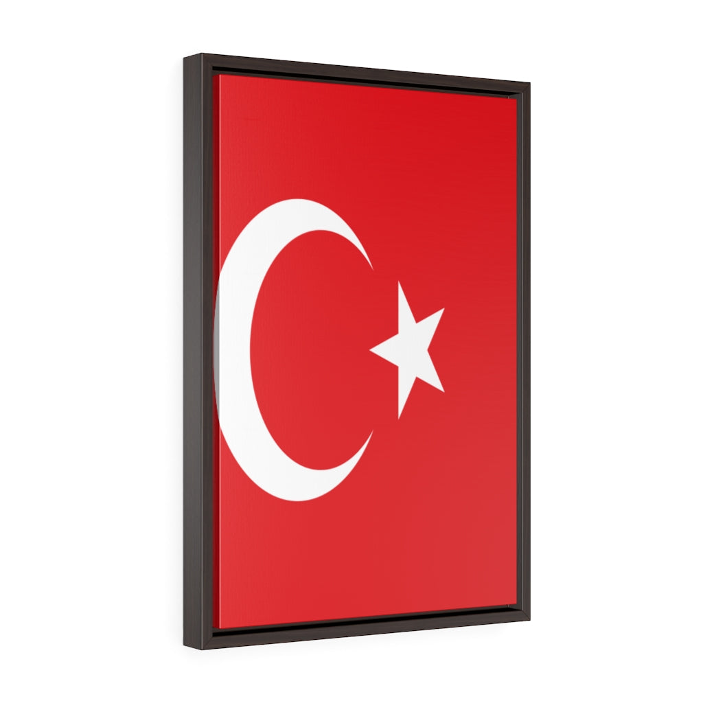 TURKEY Vertical Framed Premium Gallery Wrap Canvas