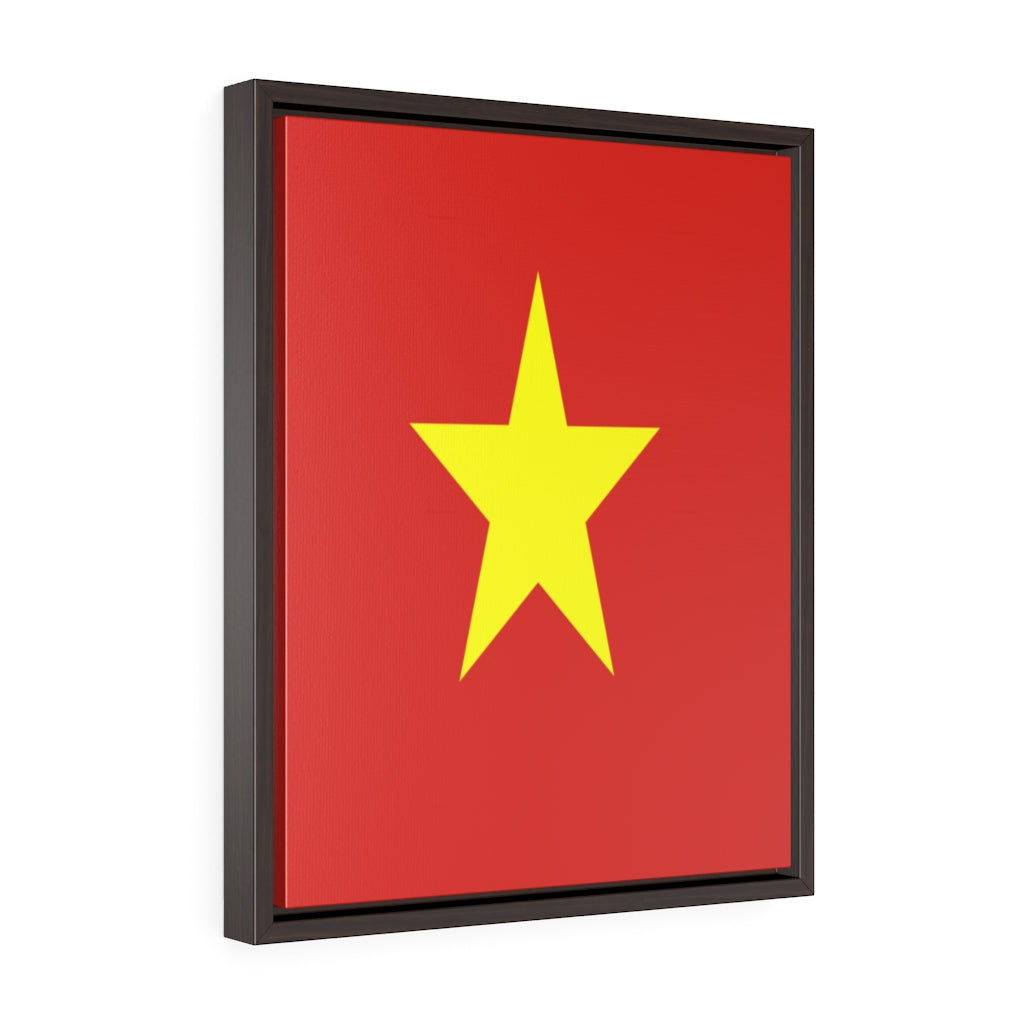 VIETNAM Vertical Framed Premium Gallery Wrap Canvas