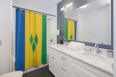 SAINT VINCENT AND THE GRENADINES Shower Curtains