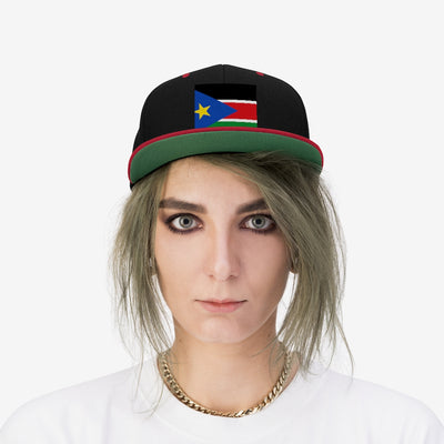 SOUTH SUDAN Unisex Flat Bill Hat