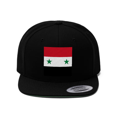 SYRIA Unisex Flat Bill Hat