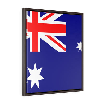 AUSTRALIA Vertical Framed Premium Gallery Wrap Canvas