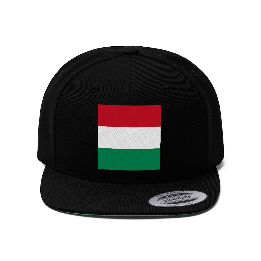 HUNGARY Unisex Flat Bill Hat