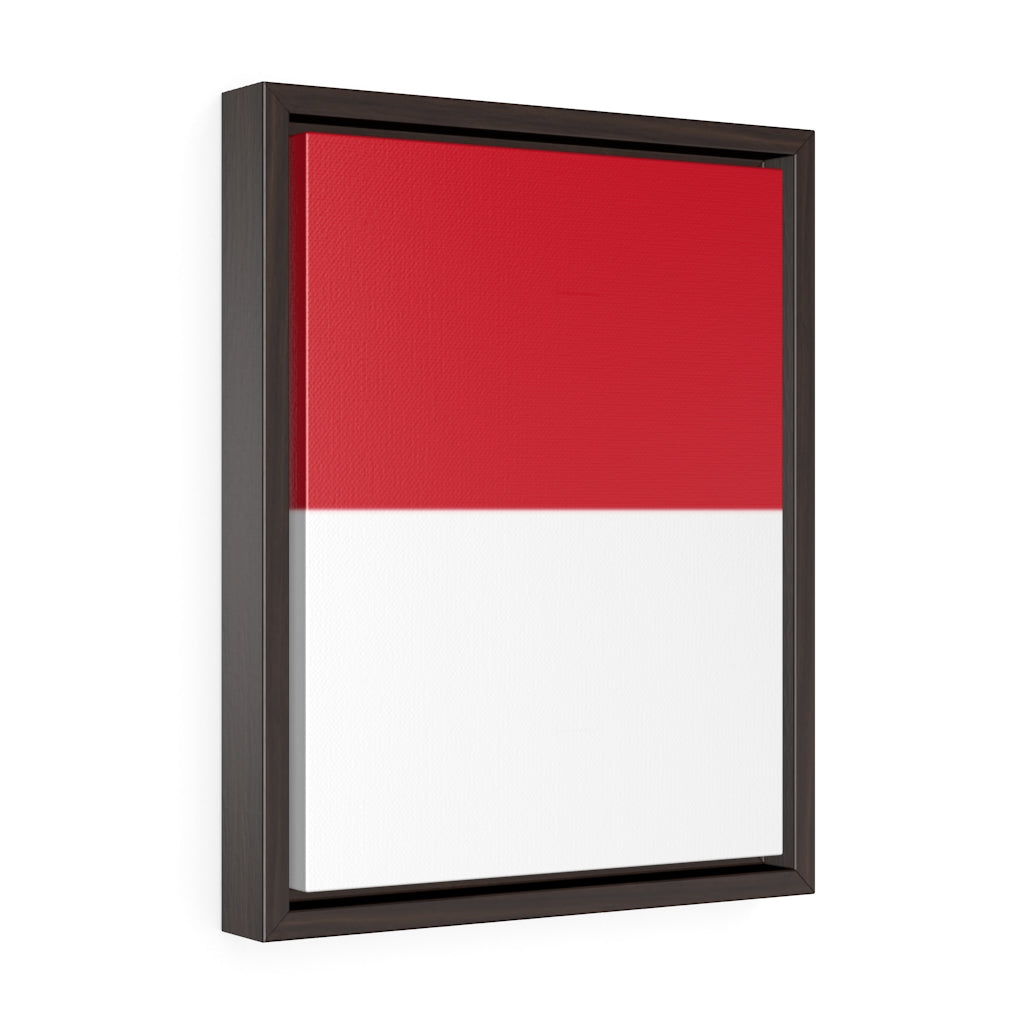 MONACO Vertical Framed Premium Gallery Wrap Canvas