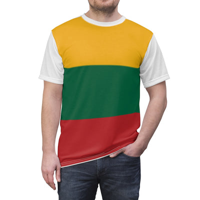 Lithuania Unisex AOP Cut & Sew Tee