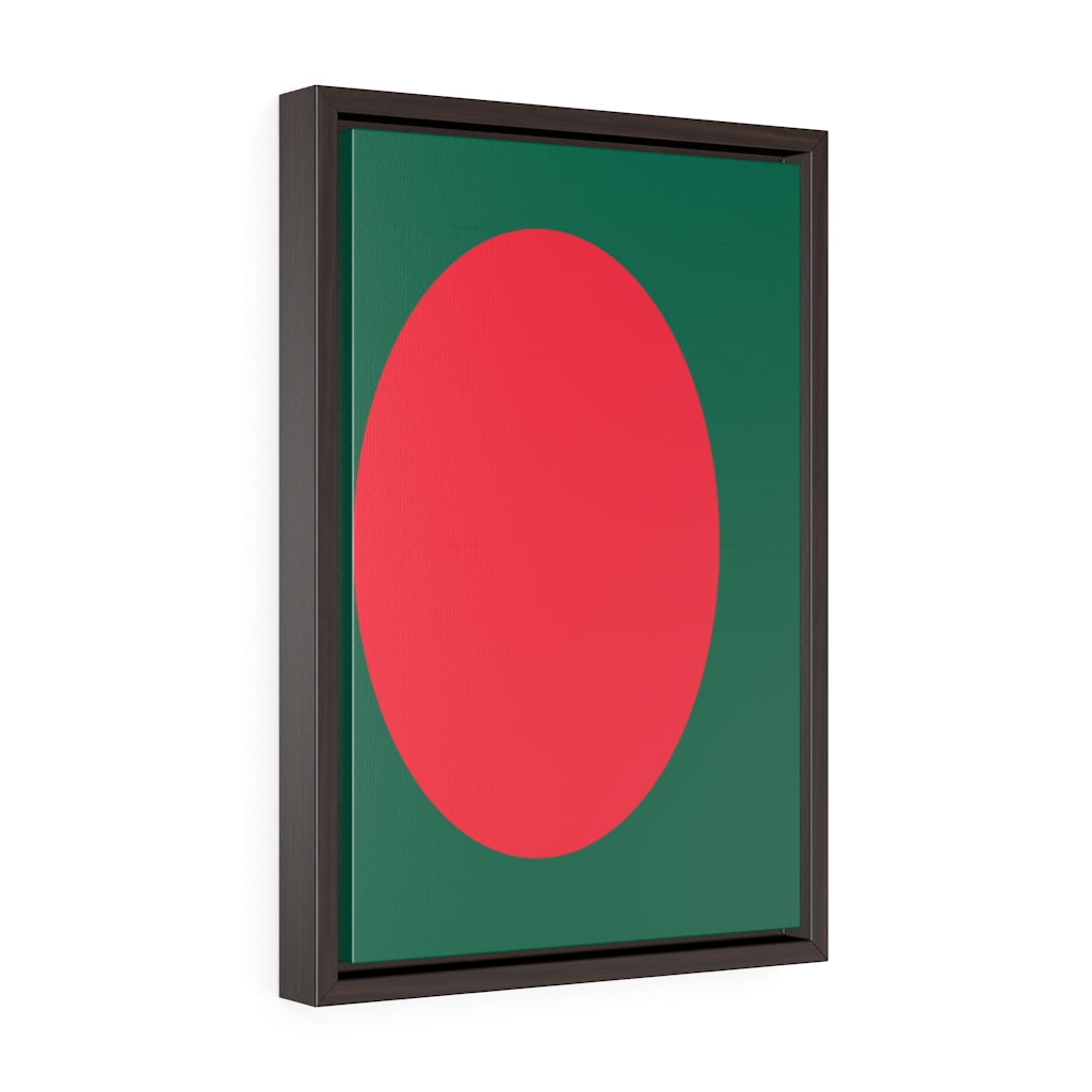 BANGLADESH Vertical Framed Premium Gallery Wrap Canvas