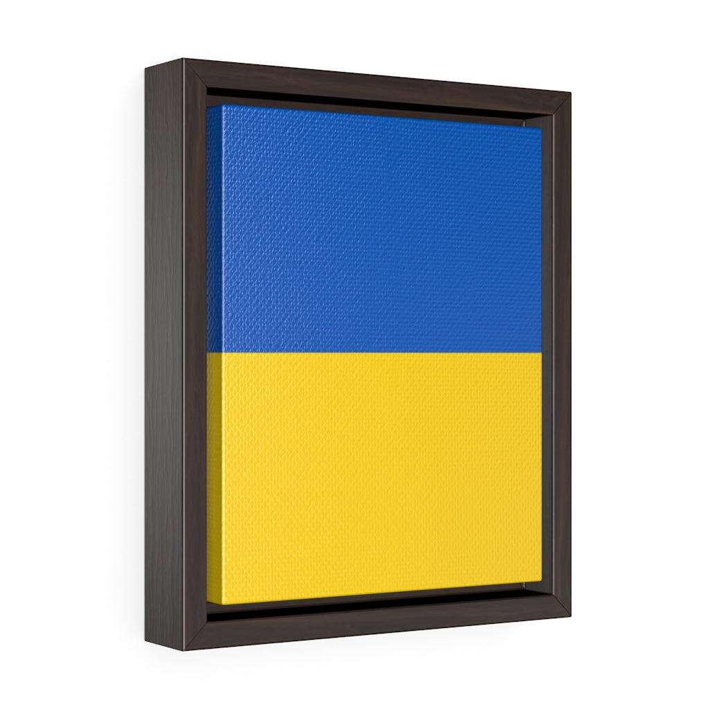 UKRAINE Vertical Framed Premium Gallery Wrap Canvas