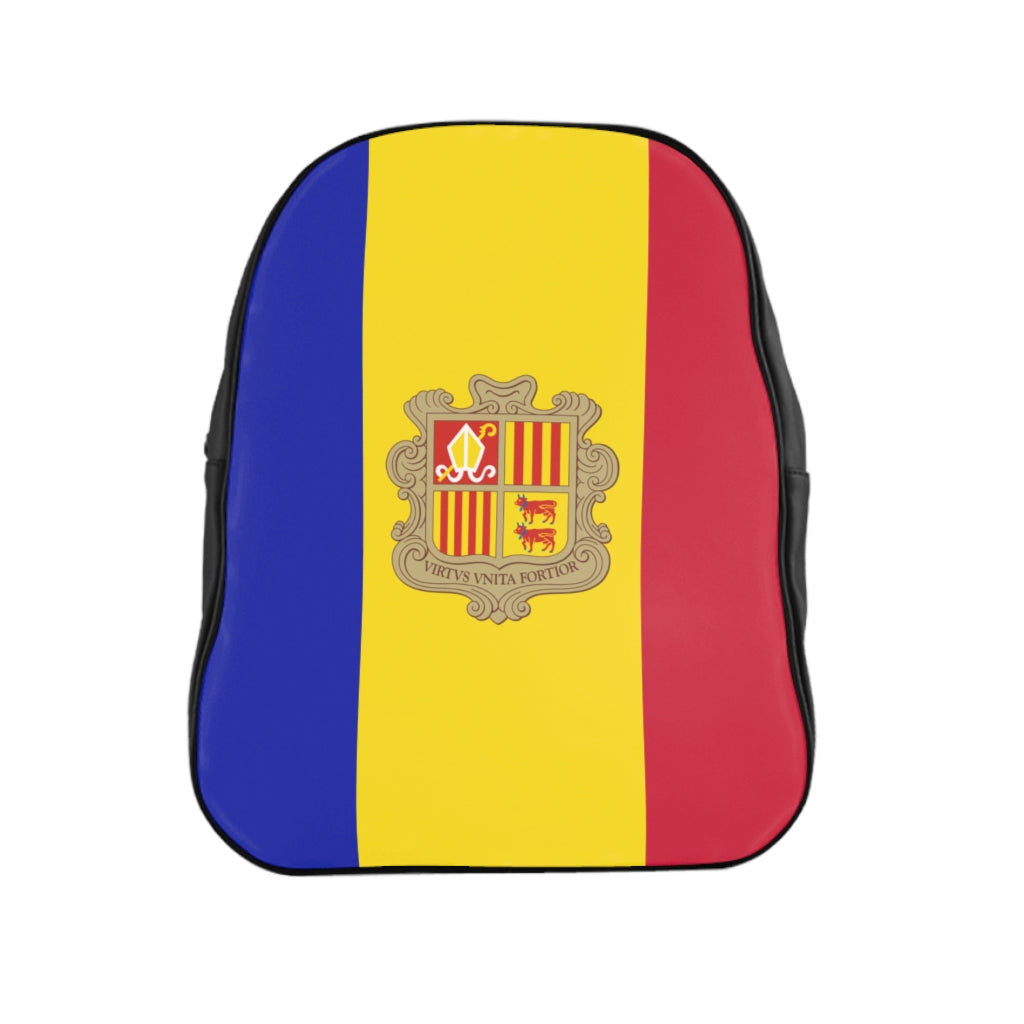 ANDORRA FLAG School Backpack