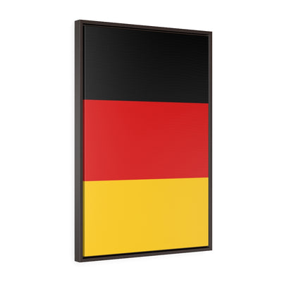 GERMANY Vertical Framed Premium Gallery Wrap Canvas