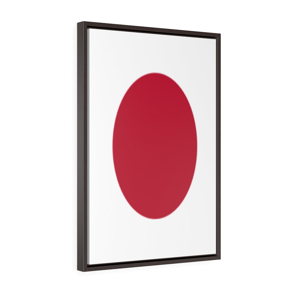 JAPAN Vertical Framed Premium Gallery Wrap Canvas