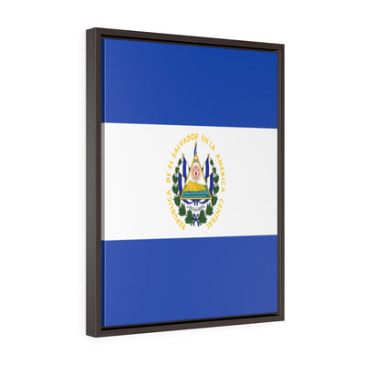 EL SALVADOR Vertical Framed Premium Gallery Wrap Canvas