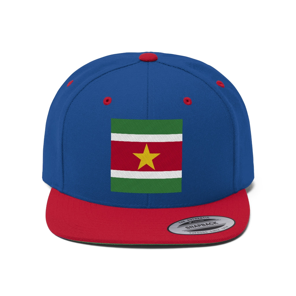 SURINAME Unisex Flat Bill Hat