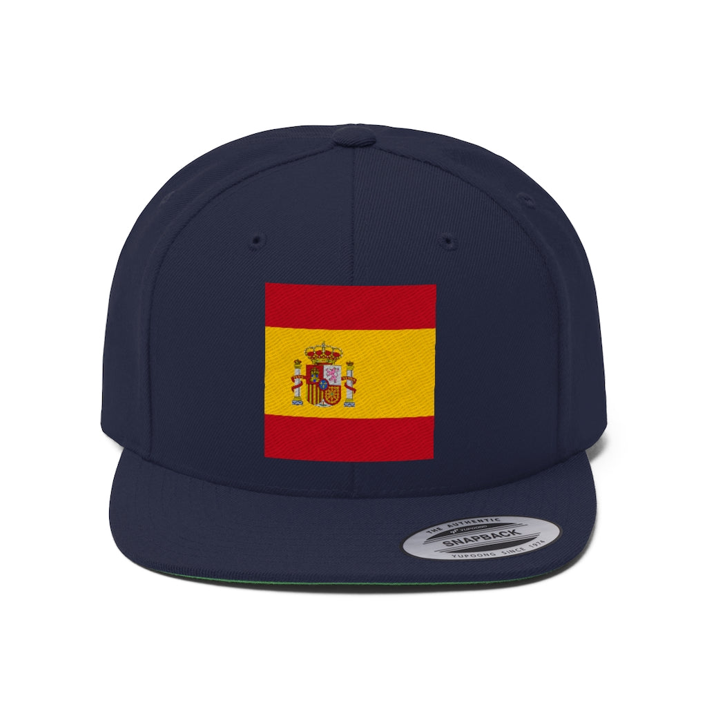 SPAIN Unisex Flat Bill Hat