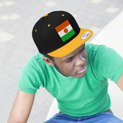 NIGER Unisex Flat Bill Hat